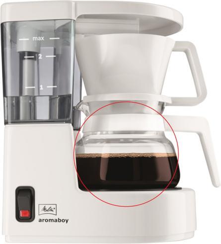 Immagine prodotto Melitta Caraffa di vetro di ricambio Aromaboy