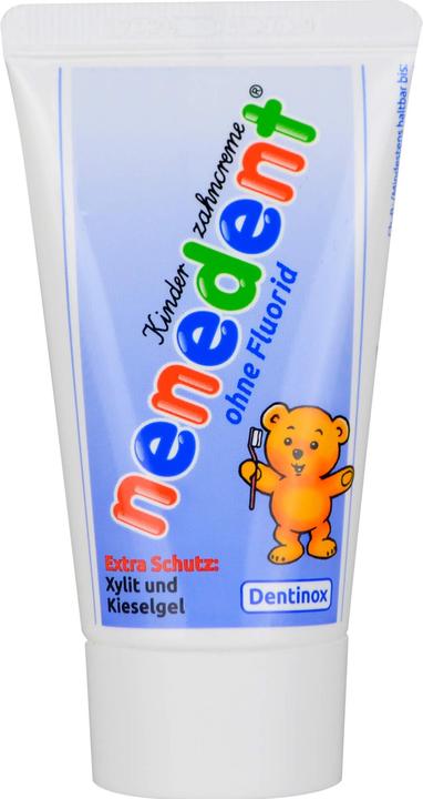 Dentinox Nenedent Kinderzahncreme ohne Fluorid Standtube, 50 ml Zahncreme (50 ml)