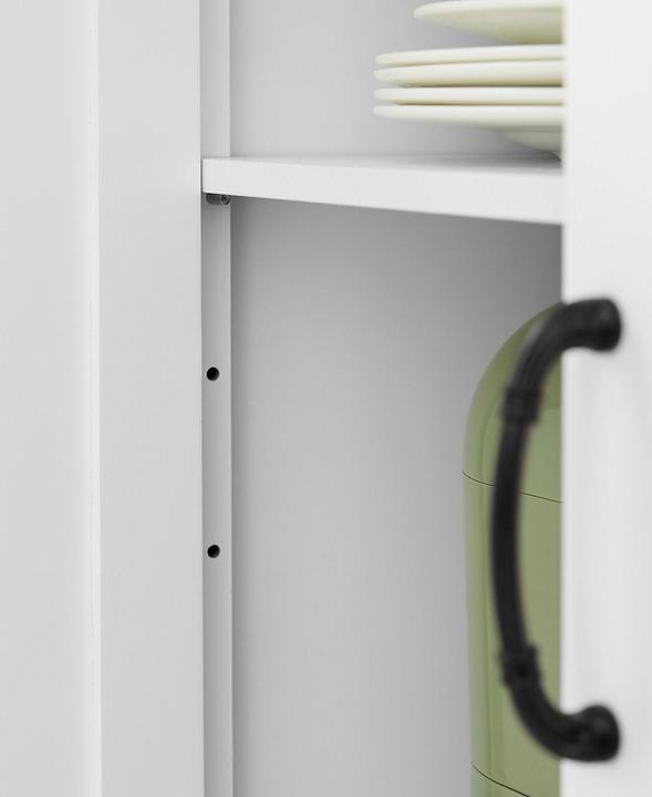 Produktbild SoBuy Design Küchenschrank Weiss Küchenwagen mit Schubladen