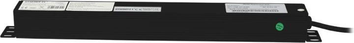 Produktbild Synergy 21 ALLNET 19"zbh. Steckdosenleiste, 9xDosen(CEE7)->Kaltgeräte(Stecker,C14), mit 10A Überlastungsschutz