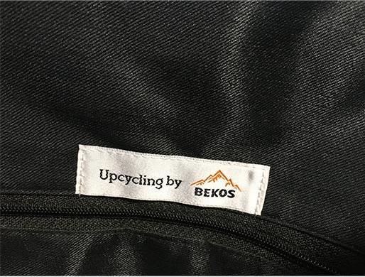 Produktbild Bekos Upcycling - Tagesrucksack aus recycelten Zementsäcke White Tiger