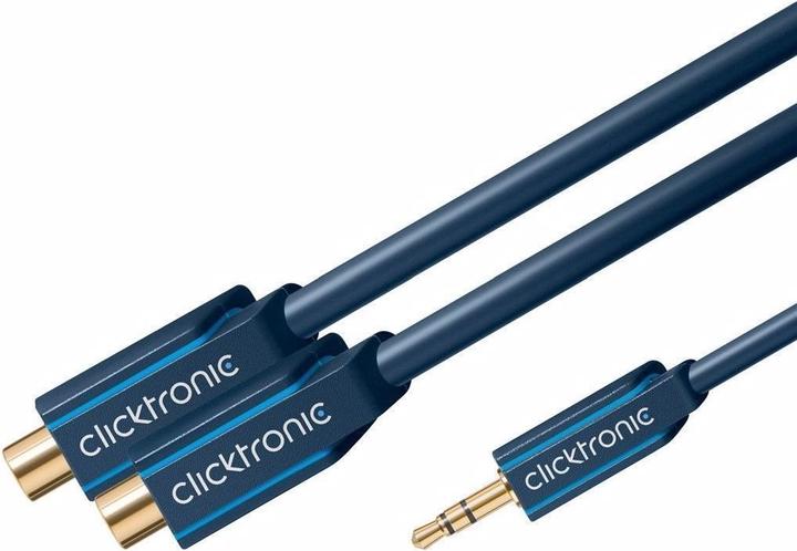 Image du produit Goobay Adaptateur Y MP3 (0.10 m, Jack 3,5 mm (AUX), RCA)