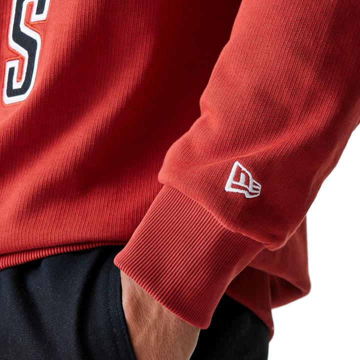 Immagine prodotto New Era Oversize NBA Pullover - FLORAL Chicago Bulls rot XXL (XXL)