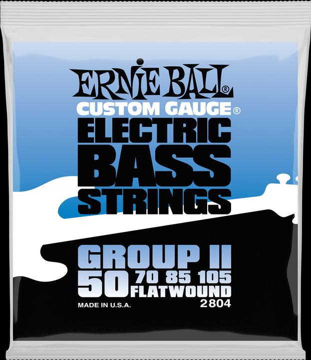 Immagine prodotto Ernie Ball Gruppo II a bobina piatta (4 x, Basso elettrico, 0.11")