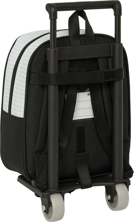 Actual product image Real Madrid CF School backpack with wheels Real Madrid C.F. White Grey 22 x 27 x 10 cm