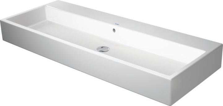 Duravit Waschtisch VERO AIR m ÜL HLB geschli 1200x470mm o HL weiss (470 mm, 1200 mm)
