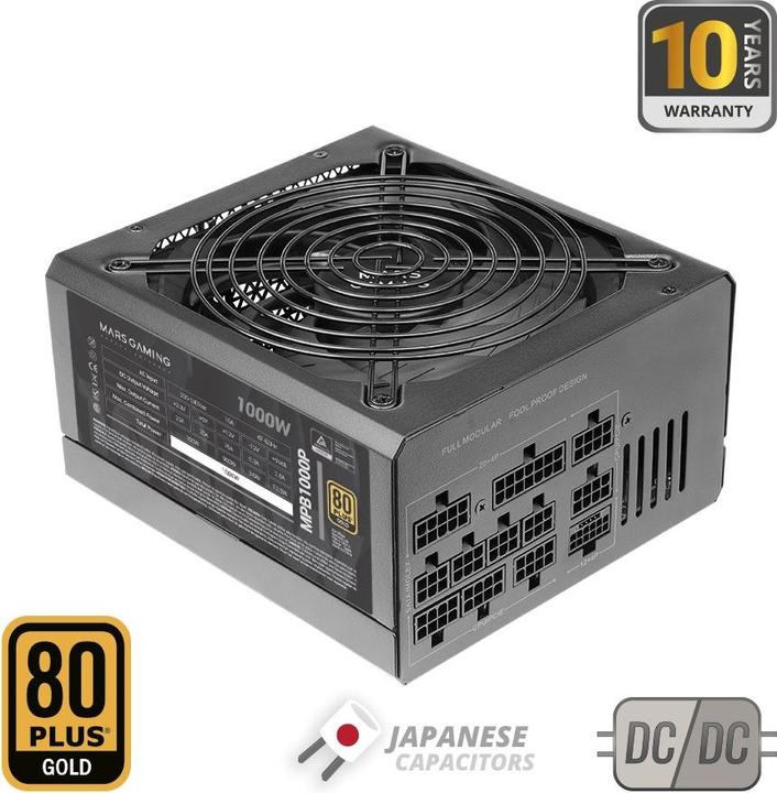 Produktbild Mars Gaming MPB1000P (1000 W)