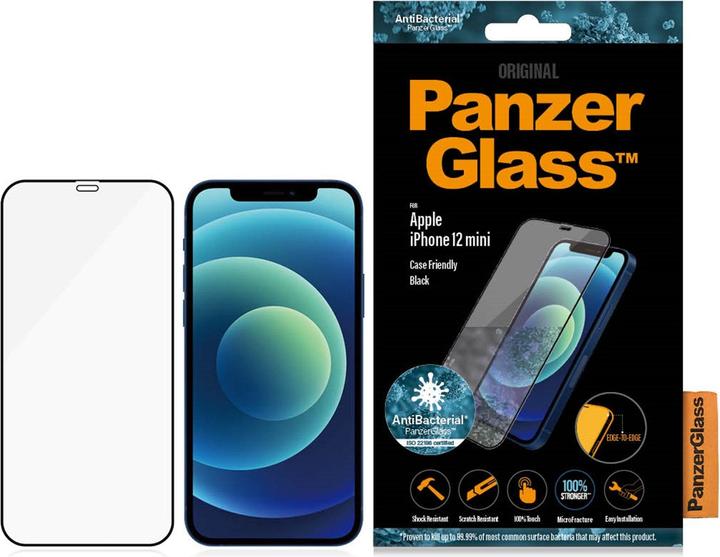 Image du produit PanzerGlass Edge-to-Edge (1 pièce(s), Apple iPhone 12 mini)
