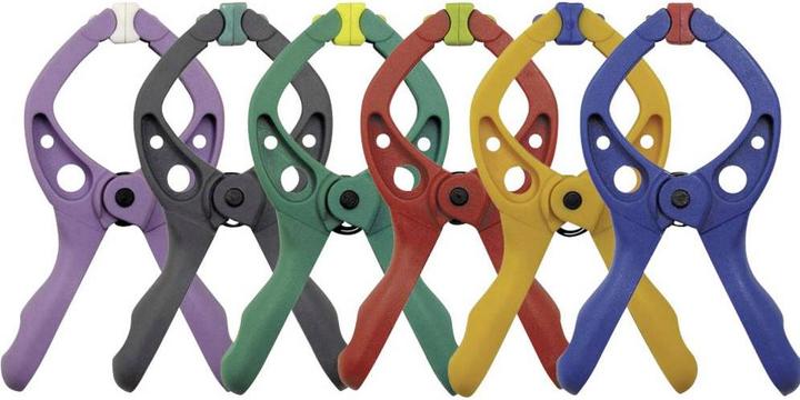 Produktbild wolfcraft wolfcraft 1 microfix Mini-Federzwingen-Set 7-tlg. (20 mm)