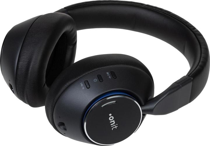 Immagine prodotto Onit Cuffie Over-Ear senza fili Premium Nero (ANC, 25 h, Senza fili)