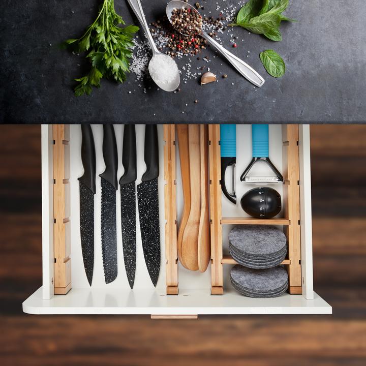 Actual product image Relaxdays Drawer divider set