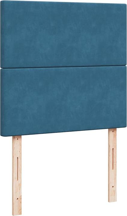 Immagine prodotto VidaXL Letto ottomano con materassi in velluto blu scuro 180x200 cm (180 x 200 cm)