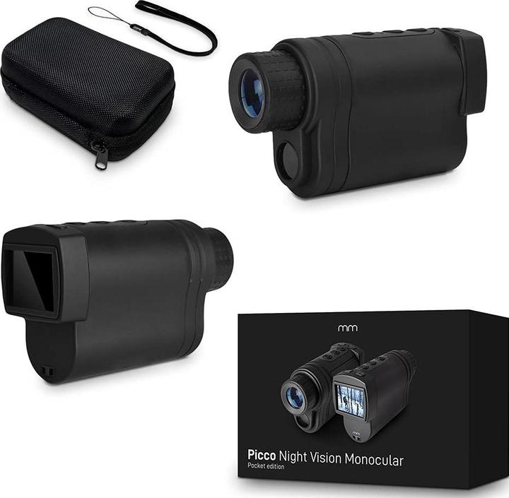 Image du produit Mikamax mm Picco Night Vision Monoculair - Monoculaire - Jumelles - Lunettes de vision nocturne - Pour la