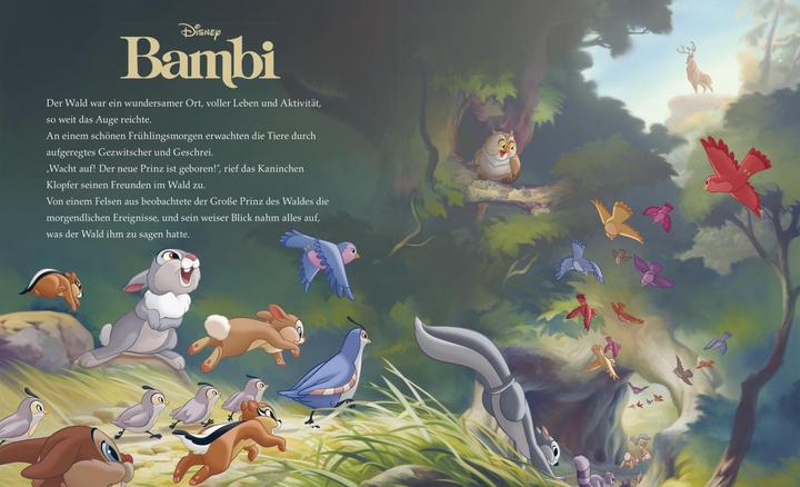 Actual product image Disney: Bambi – Das grosse Buch mit den besten Geschichten (German, Walt Disney, 2023)