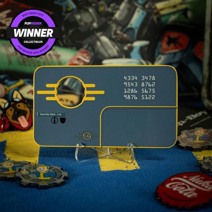 Image du produit Fanattik Réplique de Fallout Vault Security Keycard édition limitée