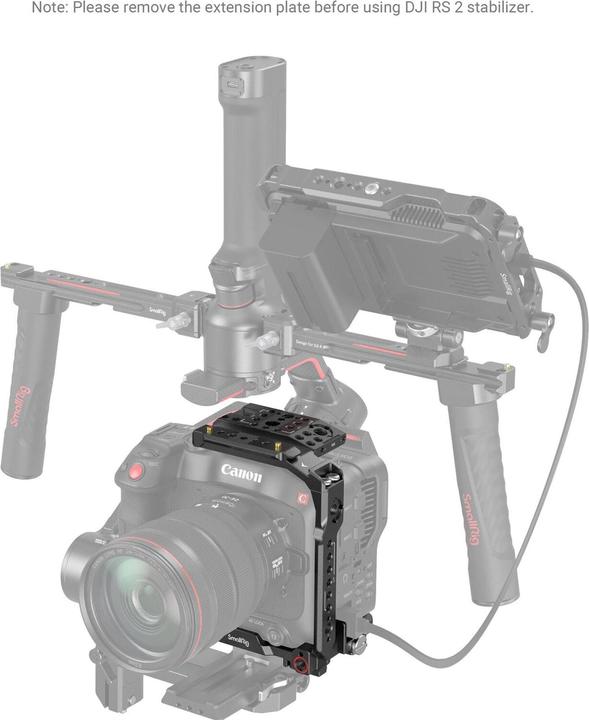 Actual product image SmallRig Cage Handheld Kit Canon EOS C70 (Cage)