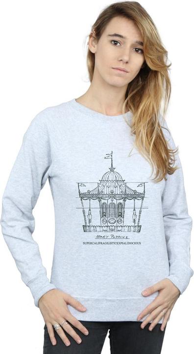 Image du produit Disney - Sweat MARY POPPINS CAROUSEL SKETCH - Femme (S)