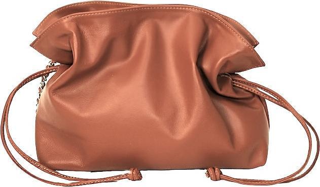 Prima Ballerina Nuria - Handtasche Puffer Leder Braun