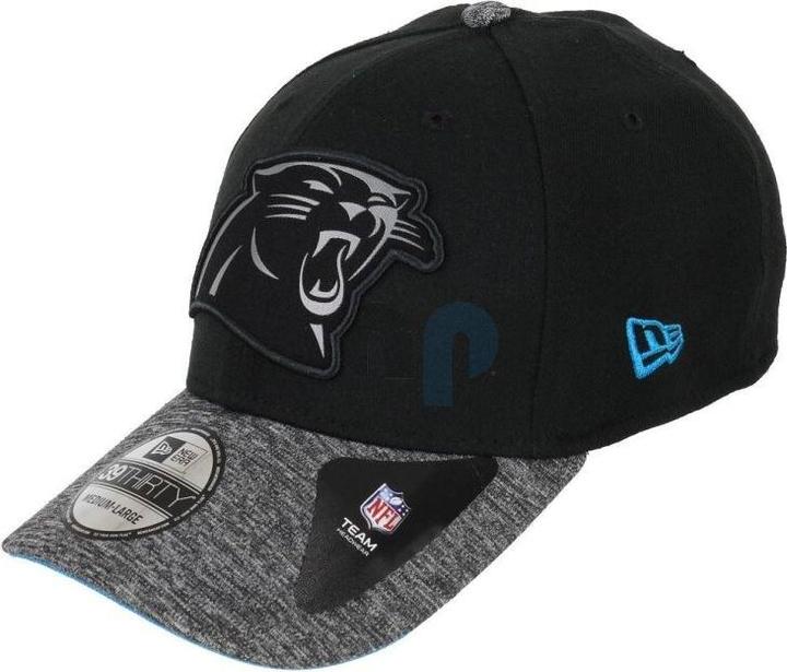 Produktbild New Era NFL - Carolina Panthers - Grey Collection 39Thirty Cap schwarz LXL (59, 60, 62)