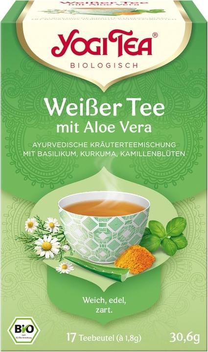 Produktbild Yogi Tea Weisser Tee Aloe (30.60 g)
