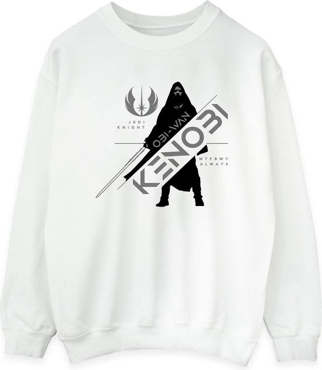 Actual product image Star Wars Womens/Ladies Obi-Wan Kenobi Jedi Knight Sweatshirt (XXL)