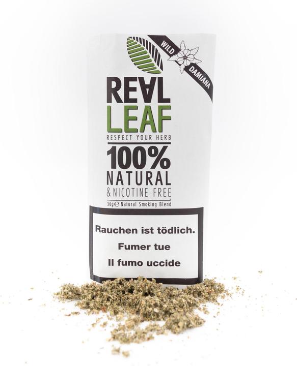 Real Leaf Wild Damiana (Tabak, 30 g)