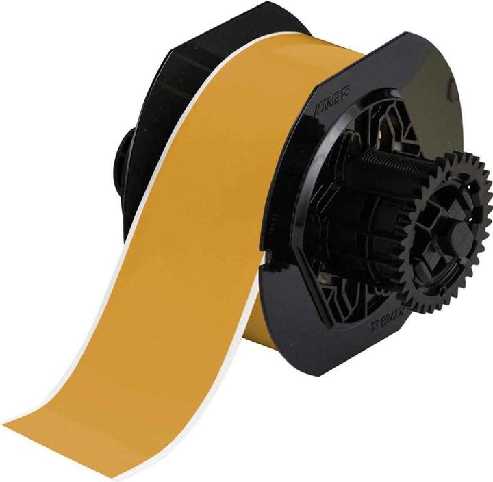 Immagine prodotto Brady B30C-2250-595-OC, vinile ad alte prestazioni, ocra, lucido, 57,15 mm x 30,48 m, permanente, continuo