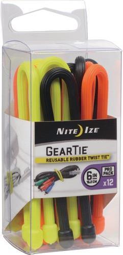 Nite Ize GearTie (Plastic cable ties, 60 mm, 12 pcs.)