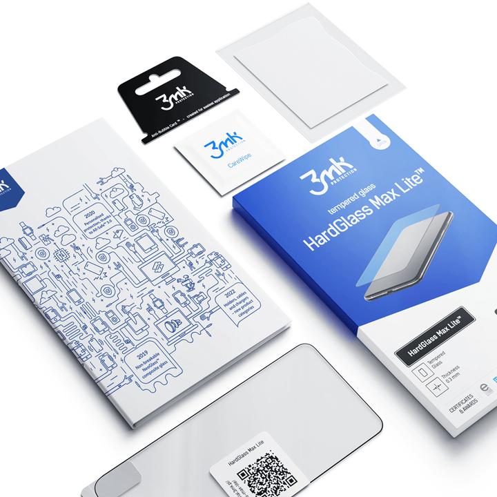Actual product image 3MK Hardglass Max Lite screen protector (1 Piece, Samsung Galaxy A52, Samsung Galaxy A52 5G, Samsung Galaxy A52s 5G)