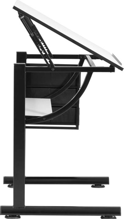 Produktbild Fromm & Starck Zeichentisch Architektentisch Arbeitstisch neigbar Schubladen Hocker Stahlrahmen