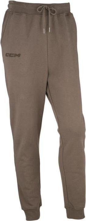 Actual product image CCM Core fleece jogging trousers with cuffs (black, XL) (XL)