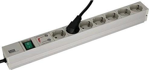 Produktbild Bachmann Verlängerungsschnur (Rack (7 x, CEE 7/4, 2 m)