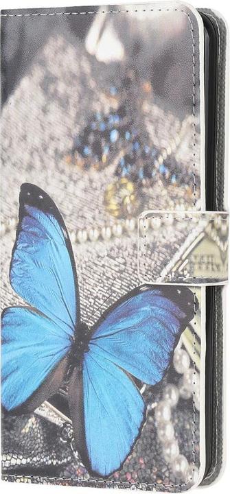 Image du produit Cover-Discount Galaxy A41 - Housse cuir papillon bleu