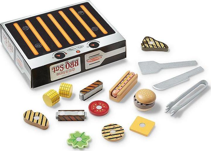 Actual product image Melissa & Doug Grill & Serve BBQ