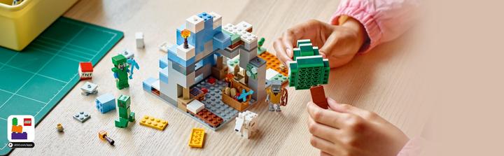 Produktbild LEGO Die Vereisten Gipfel (21243, LEGO Minecraft)