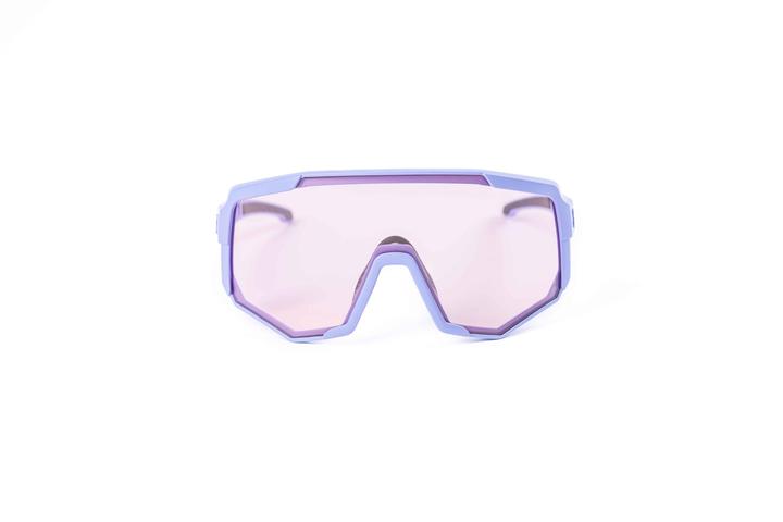 Produktbild Coast Optics Nita XL Sportbrille Alpen mit Pink Crystal und klarem Glas (Blau, Pink Crystal)