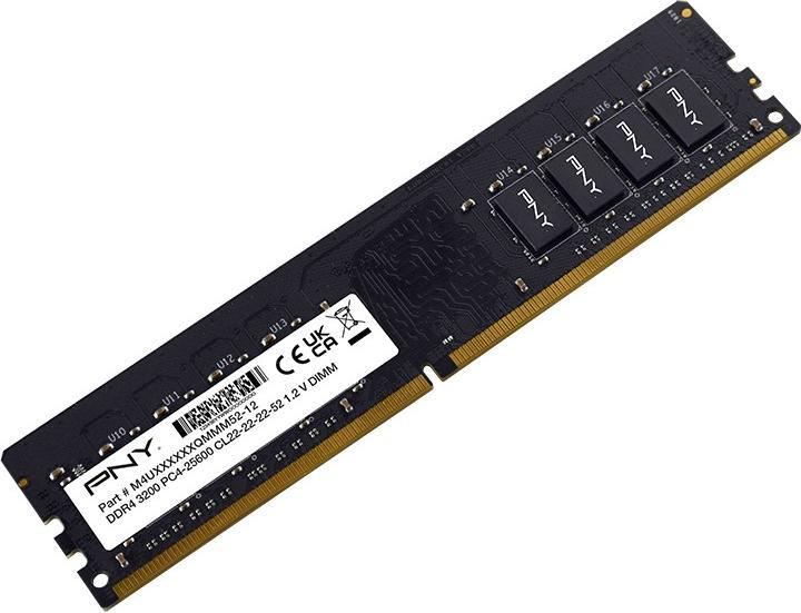Produktbild PNY Pamięć 8GB DDR4 2666MHz 21300 MD8GSD42666-SI BULK (1 x 8GB, 2666 MHz, DDR4-RAM)