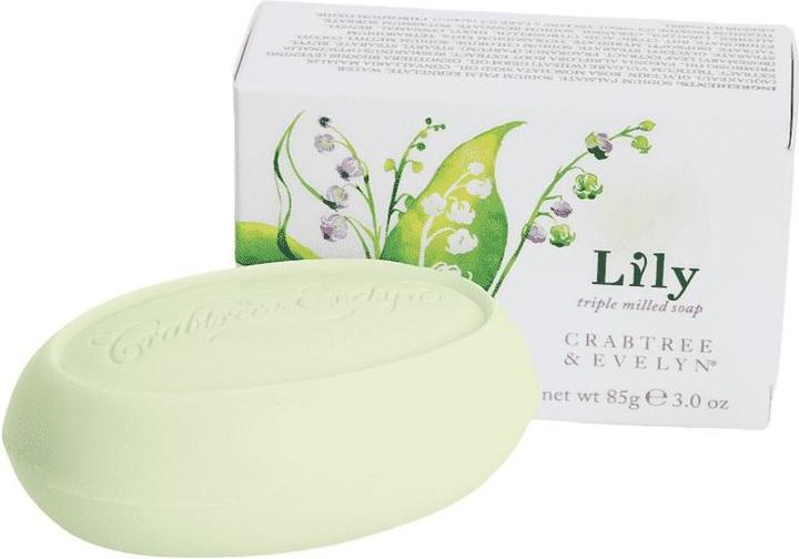 Trussardi Crabtree Evelyn Lily Triple Milled Single Bar Soap 85g - New in Box (Hartseife)