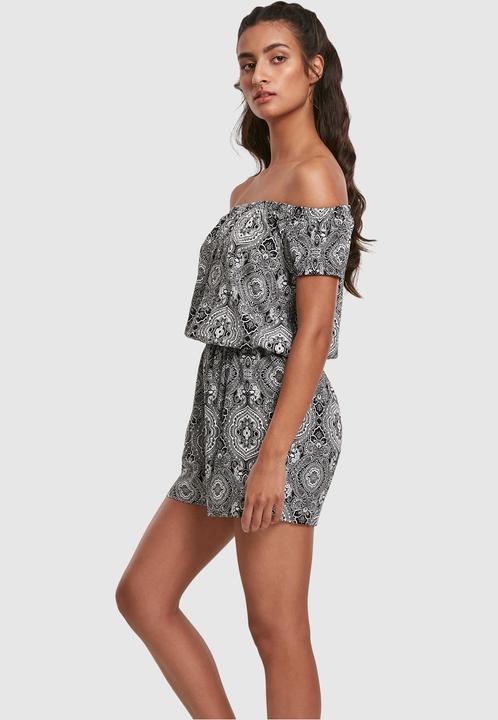 Immagine prodotto Urban Classics Tuta corta da donna AOP Off Shoulder (4XL)