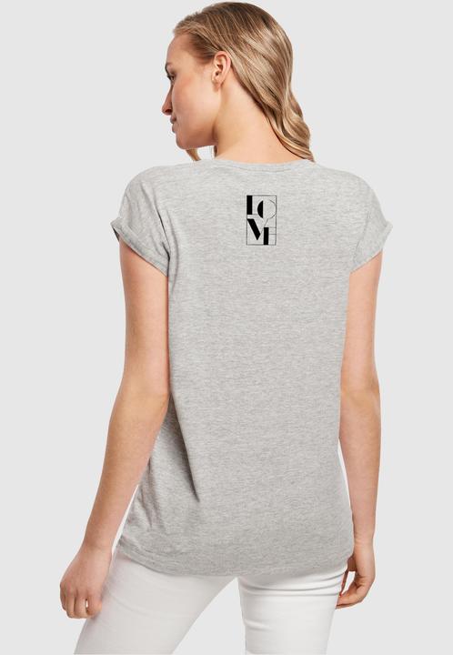 Immagine prodotto Merchcode Maglietta con spalla estesa Love da donna - 113381 (XXL)
