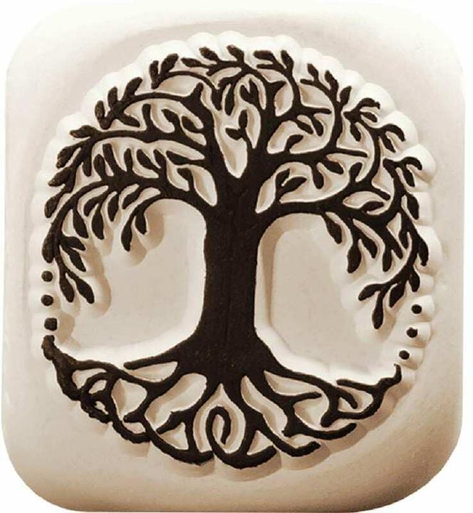 Actual product image Ladot Tattoo Stamp Tree of Life Large