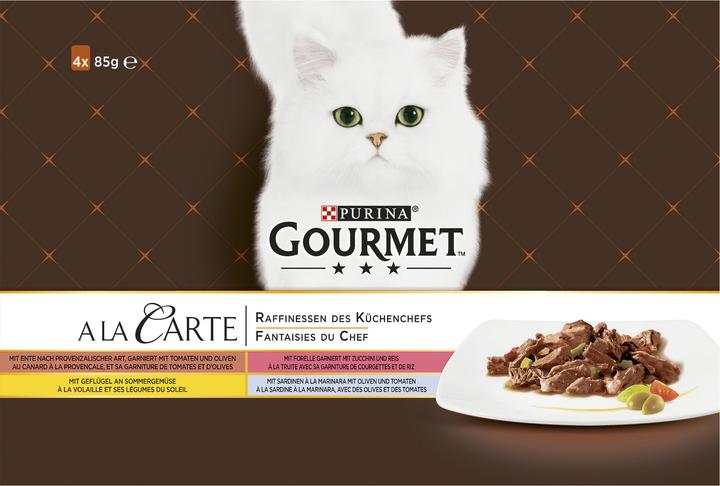 Image du produit Gourmet Fantaisies des chefs à la carte (Adulte, 4 pcs, 85 g)