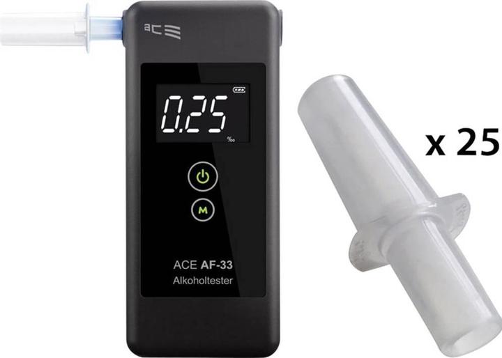 Produktbild Ace Atemalkoholtester AF-33 +25 Mundstücke