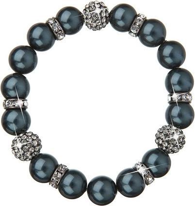 Produktbild Evolution Group Elegant beaded bracelet with crystals 33058.3 (L)