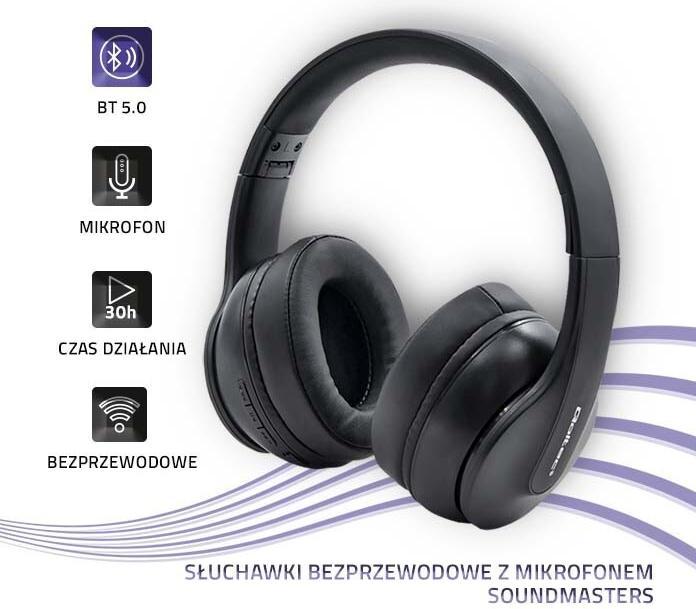 Image du produit Qoltec 50844 Casque sans fil (30 h, Sans fil)