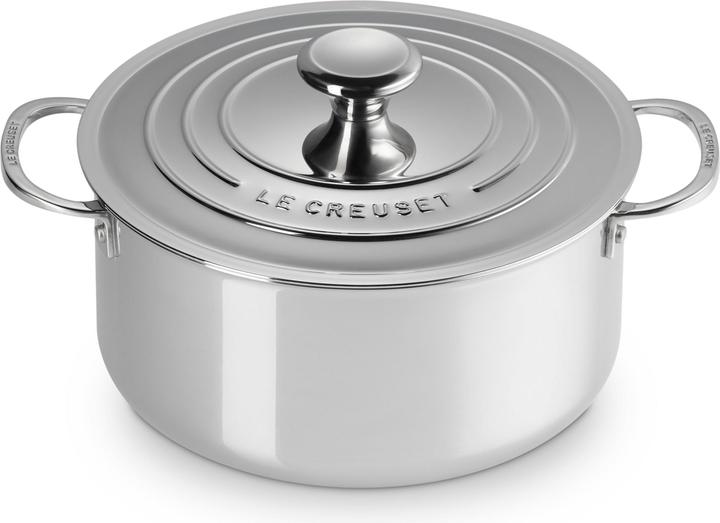 Le Creuset 3-ply Plus (24 cm, Bräter + Schmortopf, Edelstahl)