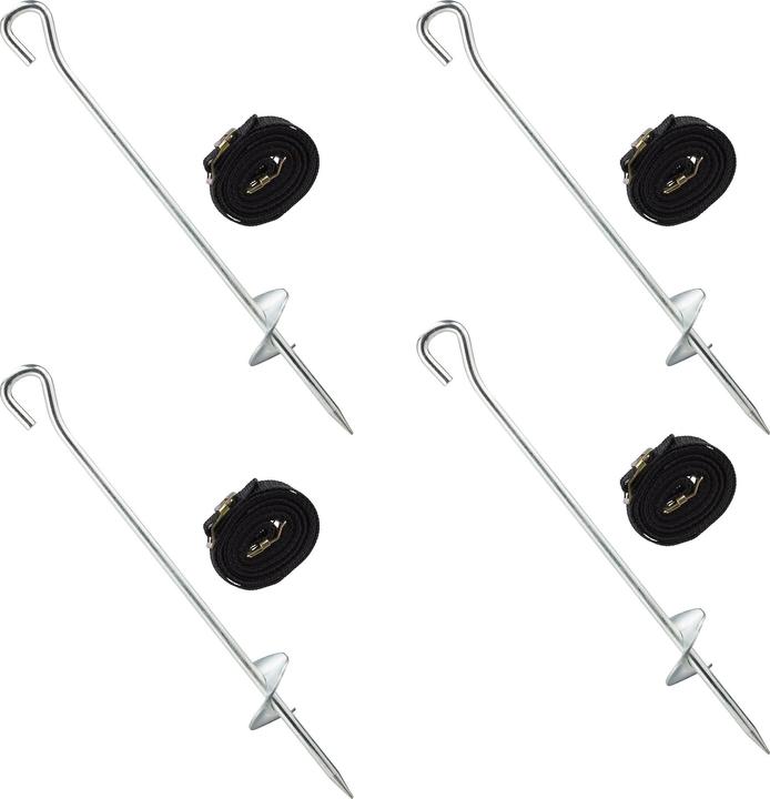Actual product image Relaxdays Trampoline Ground Anchor