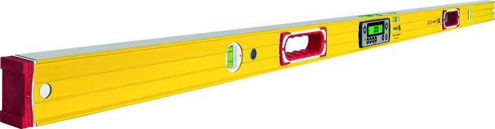 Stabila Elektronik Wasserwaage TECH 196 DL 183 cm kalibrationsfrei IP67 19824 (183 cm)
