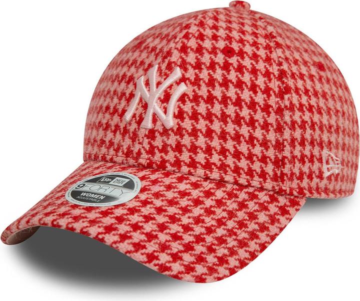 Image du produit New Era 9Forty Femme Cap - HOUNDSTOOTH NY Yankees rouge