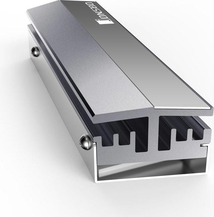 Actual product image Jonsbo M.2 SSD passive cooler
